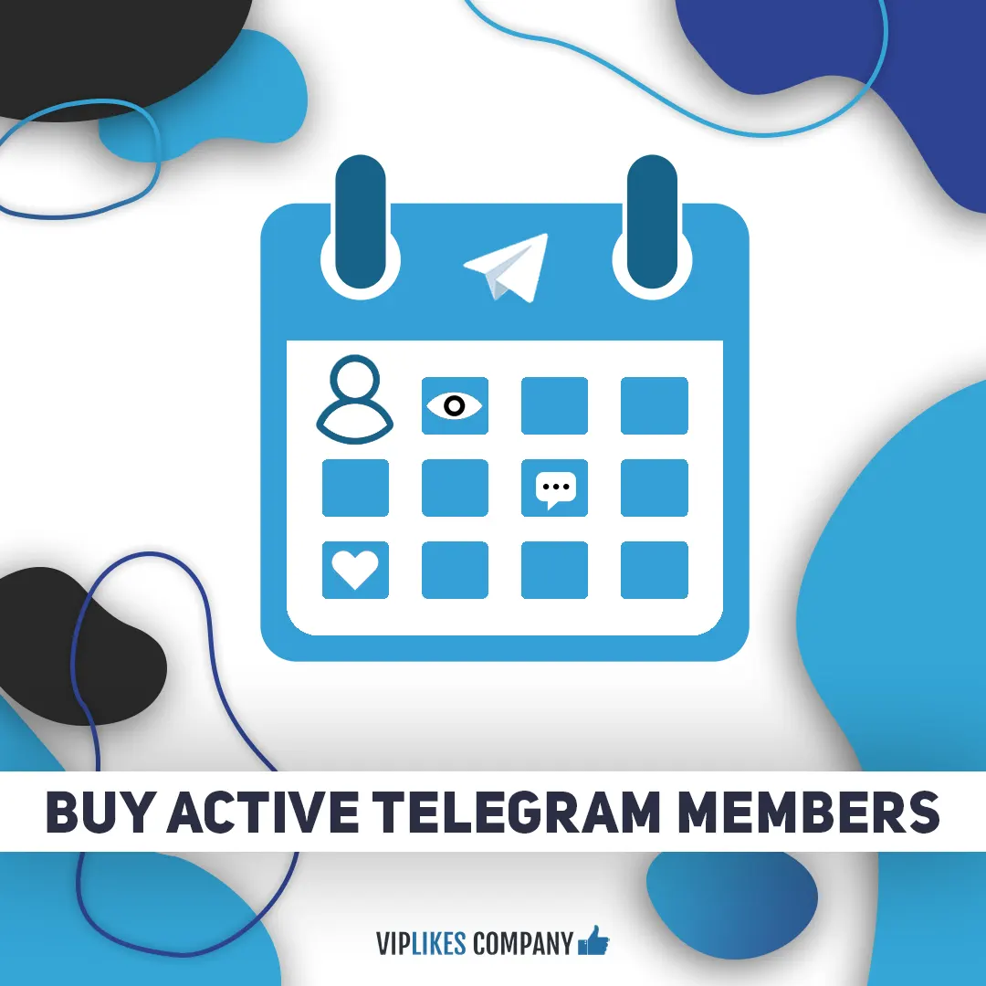 Buy active Telegram members-Viplikes