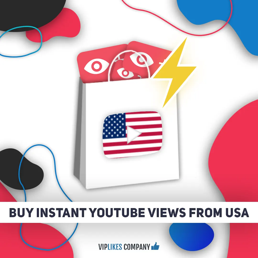 Buy instant Youtube views from USA-Viplikes